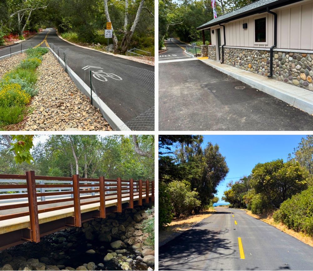 Recent upgrades to the park's entrance area completed as part of the El Capit&aacute;n Entrance Improvements Project.